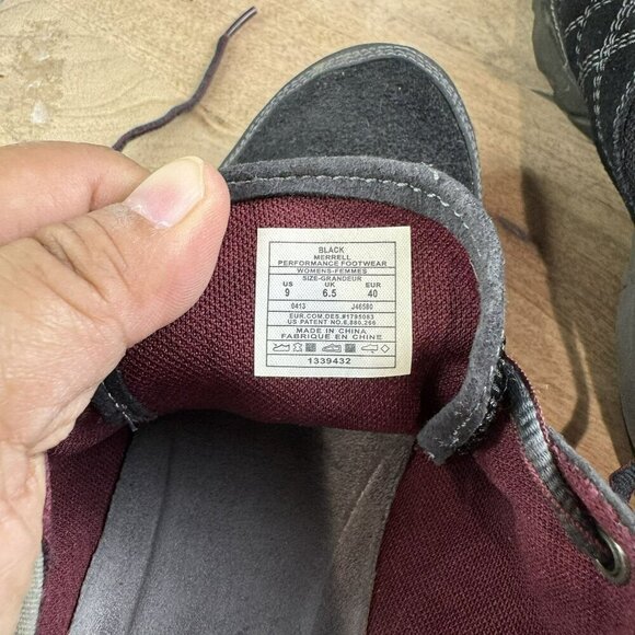 Merrell Mimosa Glee Womens Performance Footwear Size 9 Black & Gray Athletic - Picture 2 of 9